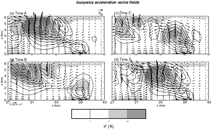 Buoyancy acceleration fields