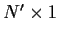 $N'\times 1$