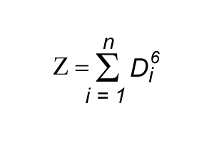 Radar reflectivity equation